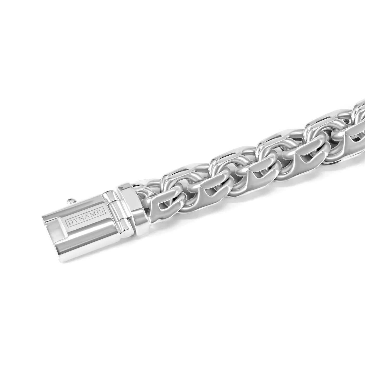 HEAVY BISMARK SILVER BRACELET (15 MM)