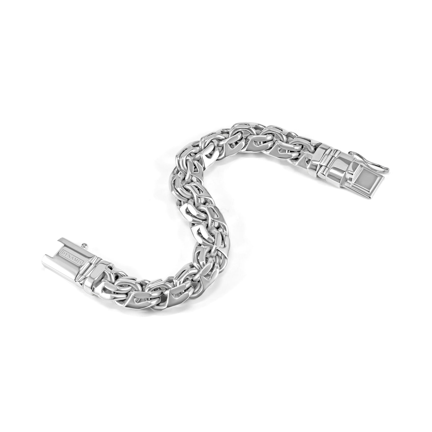 HEAVY BISMARK SILVER BRACELET (15 MM)