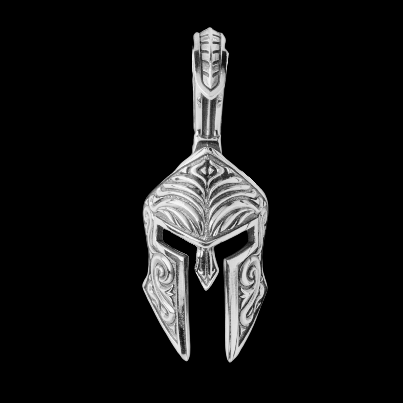 Spartan Silver Pendant