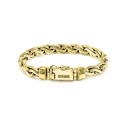 Bali 18k Yellow Gold bracelet (10 mm)