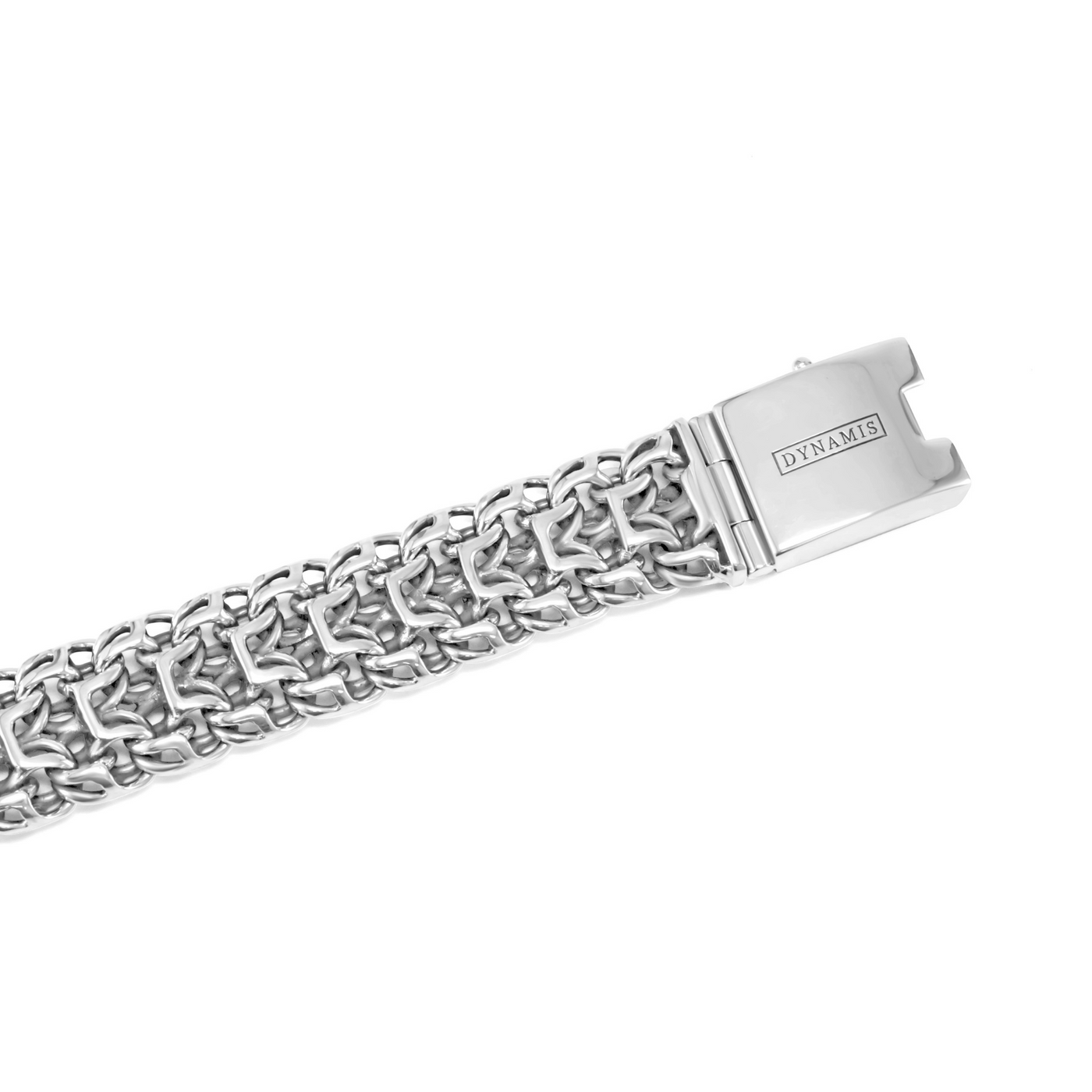 Brazalete de plata Emperador Pesado (20 mm)