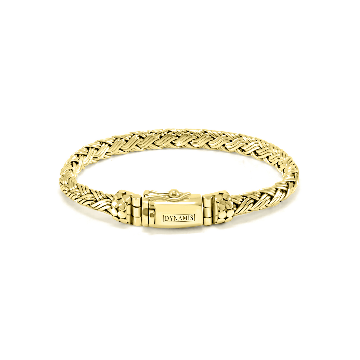 Bali 18k Yellow Gold bracelet (7 mm)