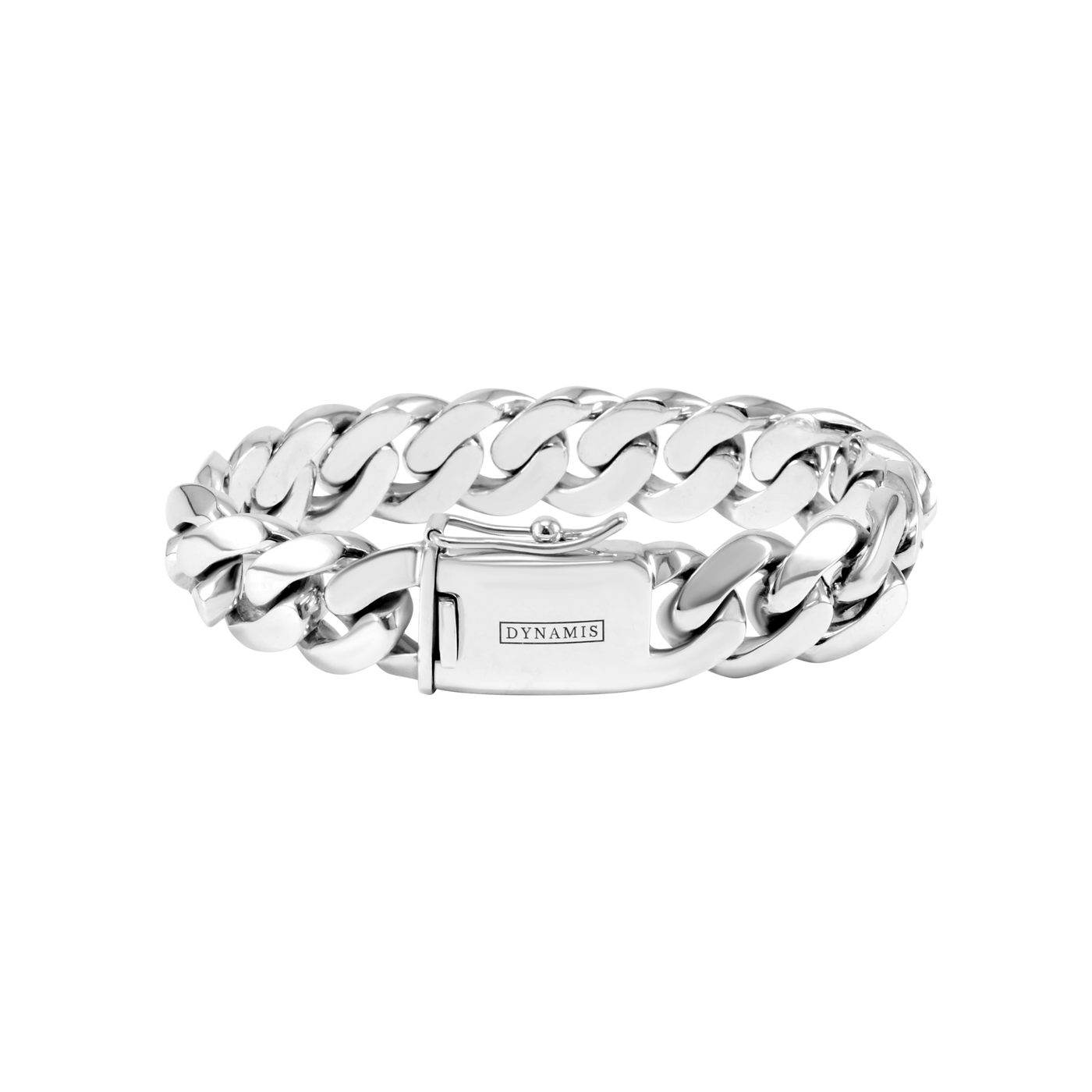 Silver Cuban bracelet (16 mm)