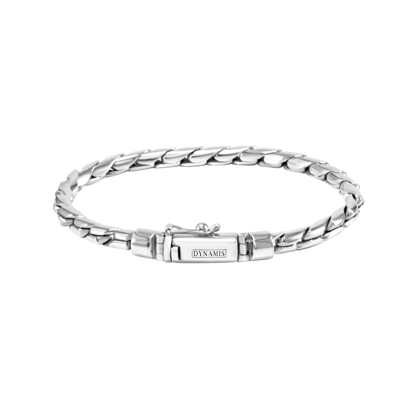 Cobra silver bracelet (4.5 mm)