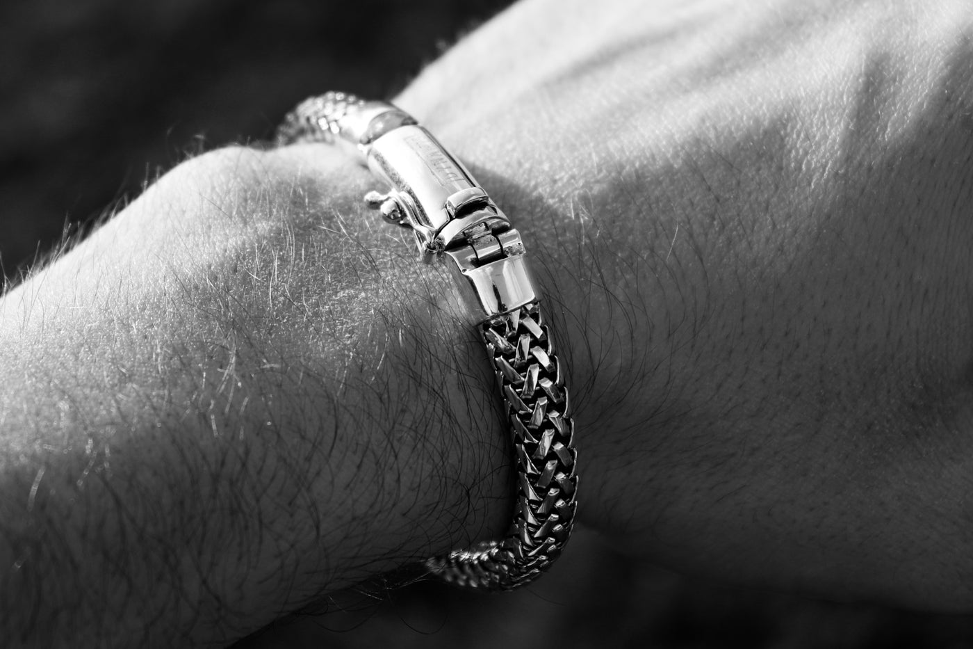 Bali silver bracelet (8 mm)