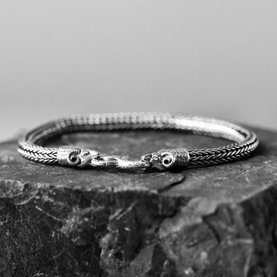 Ram Silver Bracelet