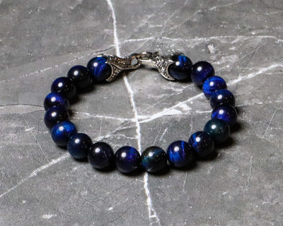 Blue Tiger eye bracelet