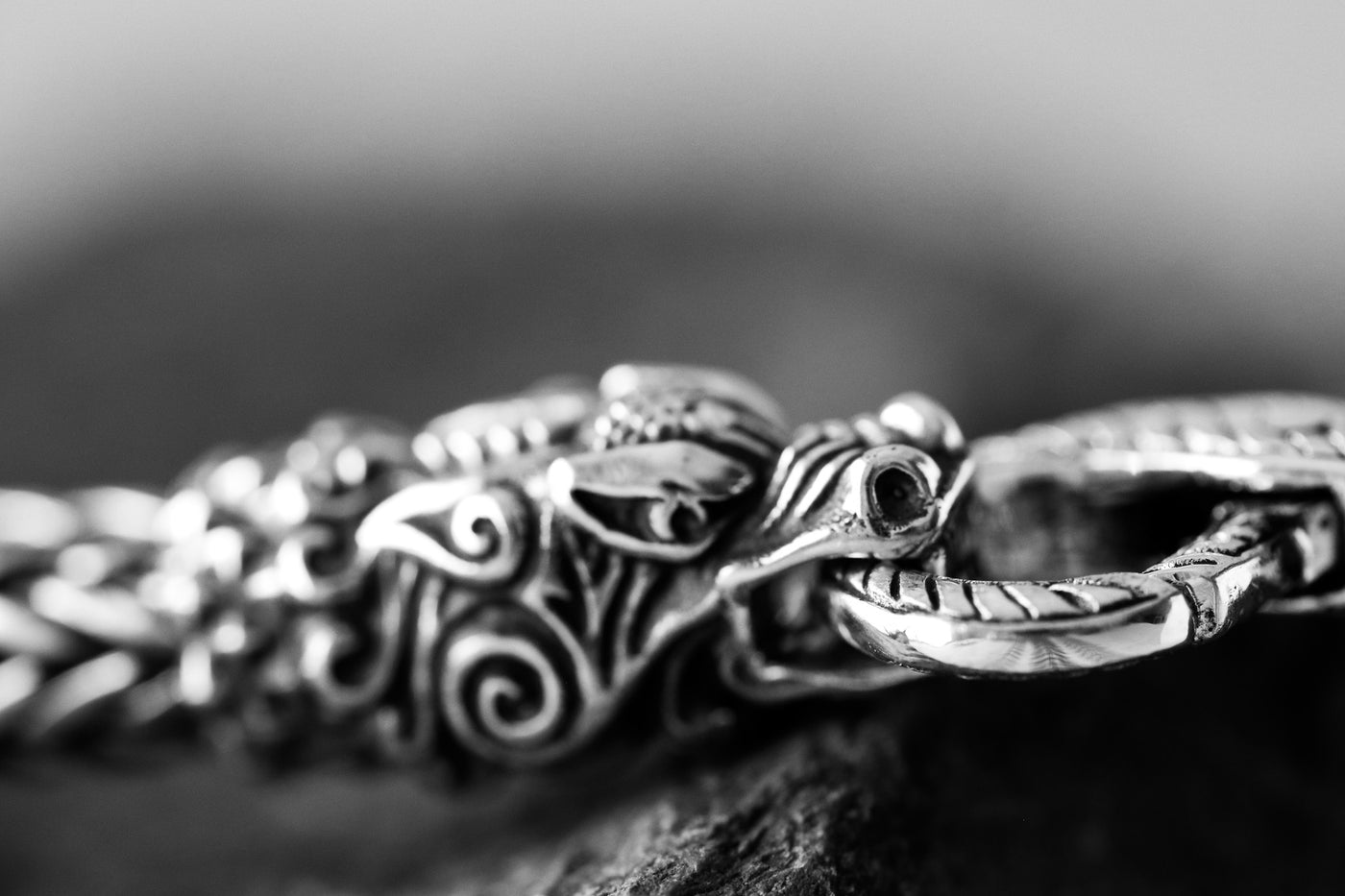 Dragon Silver Bracelet