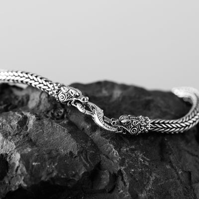 Dragon Silver Bracelet