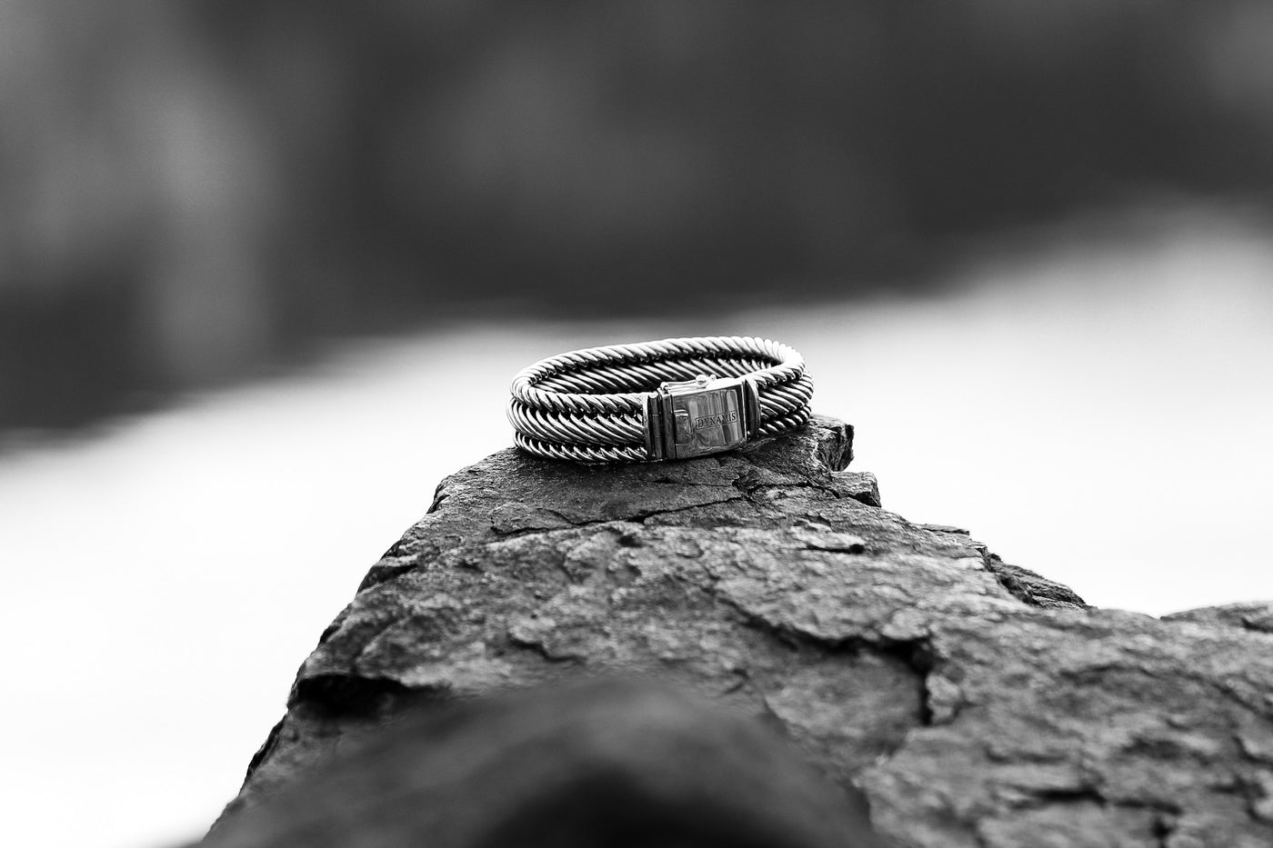 Bali chunky silver bracelet (20 mm)