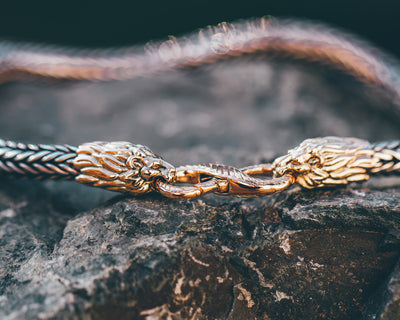 Lion Gold / Silver Bracelet