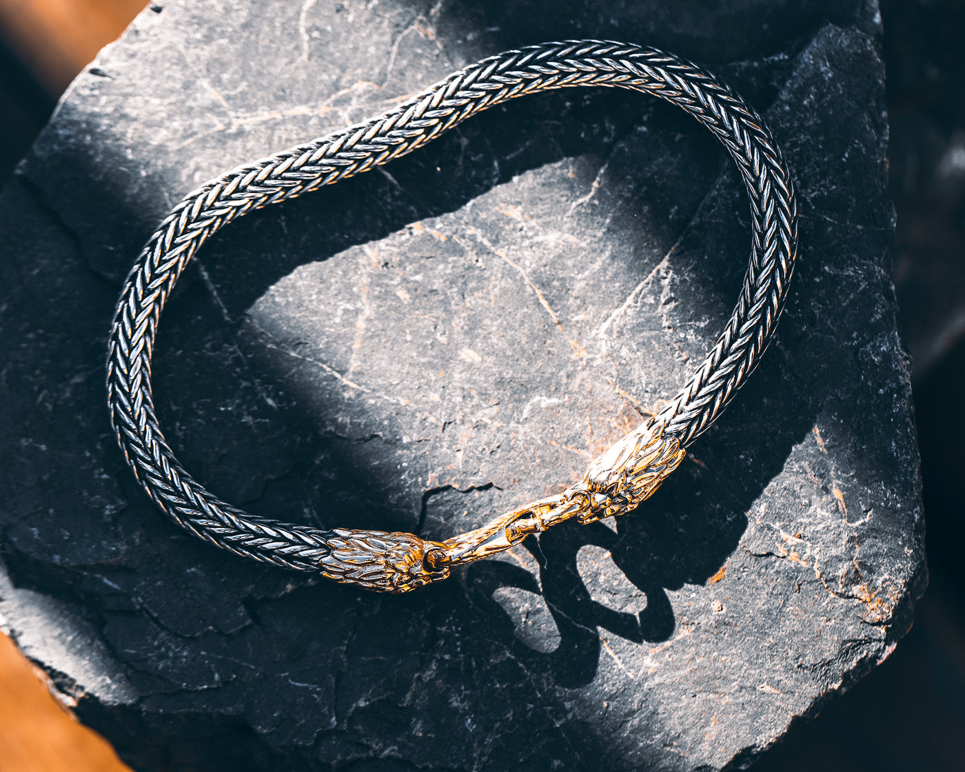 Lion Gold / Silver Bracelet