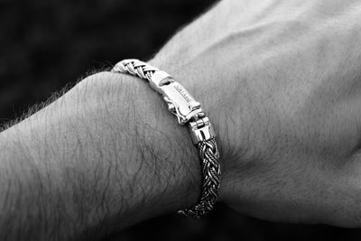 Bali silver bracelet (7 mm)
