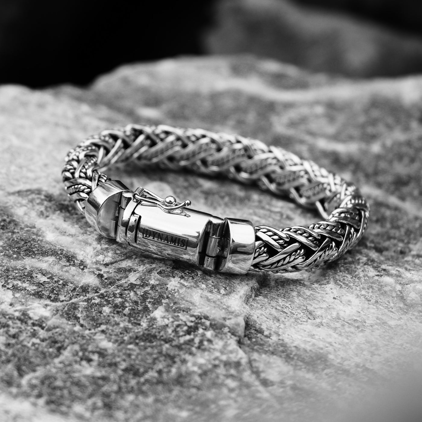 Heavy Bali Silver Bracelet (12 mm)