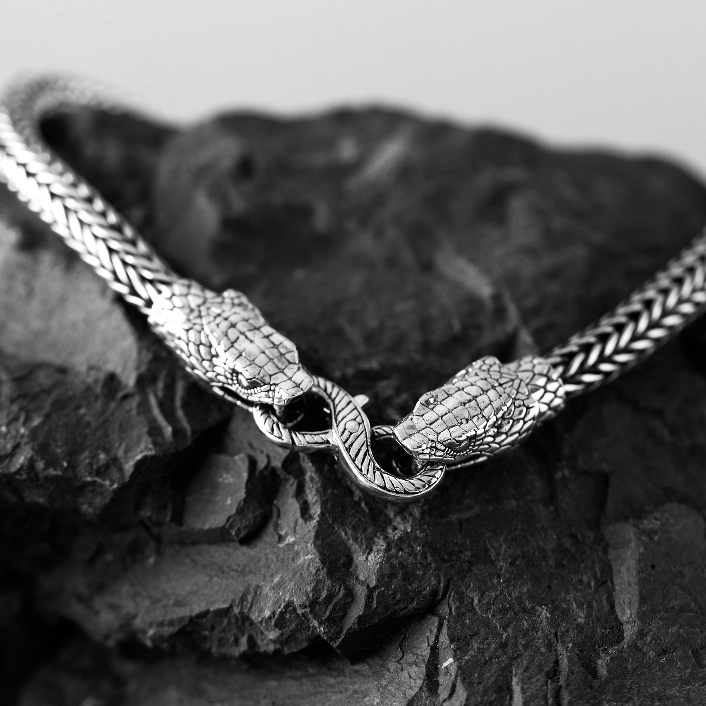 Cobra Silver Necklace