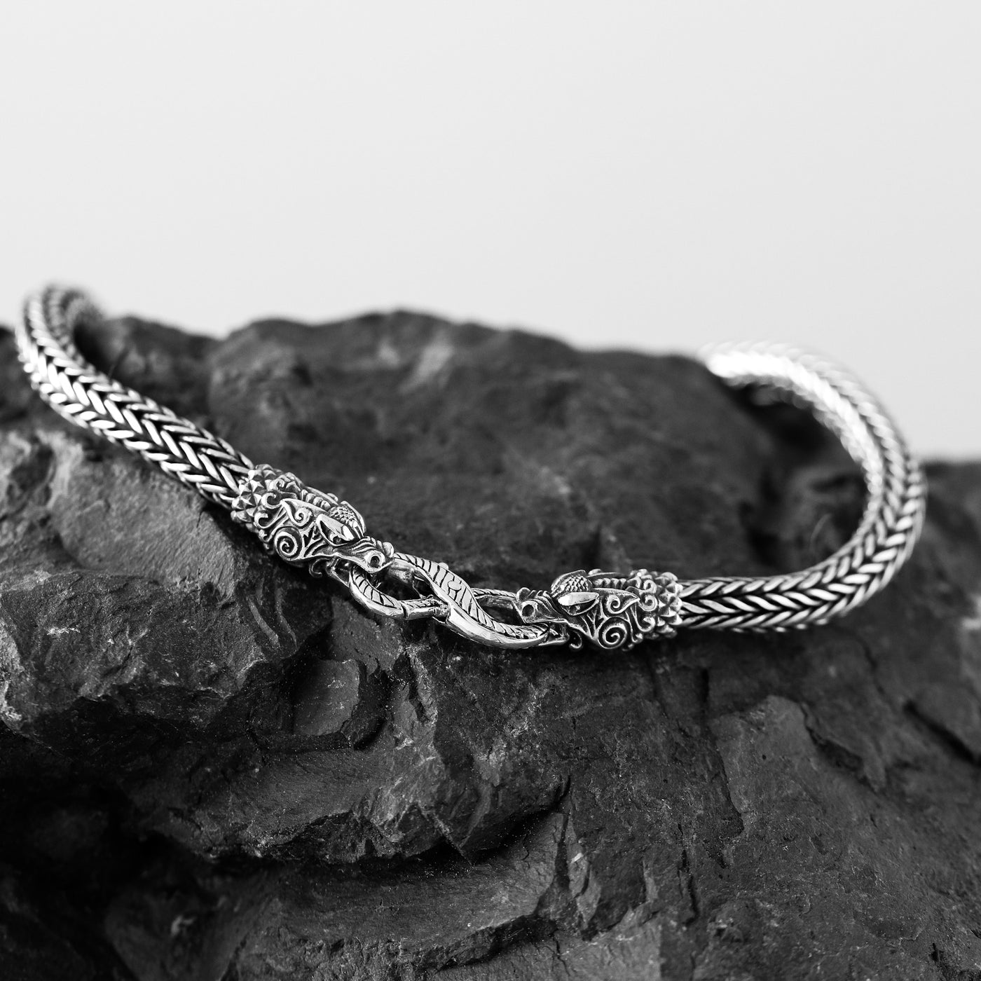 Dragon Silver Necklace