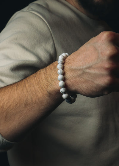 Howlite bracelet
