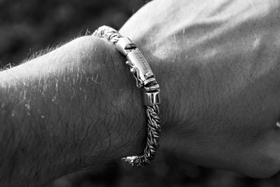 Bali silver bracelet (6 mm)